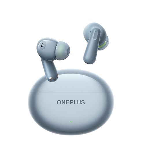 OnePlus Nord Buds 3 Truly Wireless Bluetooth Earbuds with up to 32dB Active Noise Cancellation, 10mins for 11Hours Fast Charging with Up to 43h Music Playback -Chromatic Blue