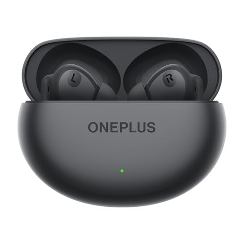 OnePlus Nord Buds 3 Truly Wireless Bluetooth in Ear Earbuds with Up to 32Db Active Noise Cancellation,10Mins for 11Hours Fast Charging with Up to 43H Music Playback -Harmonic Gray