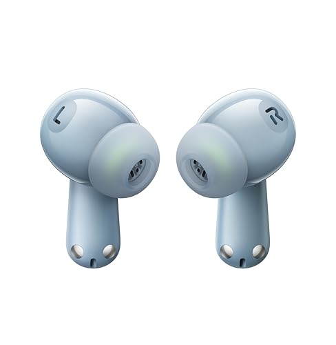 OnePlus Nord Buds 3 Truly Wireless Bluetooth Earbuds with up to 32dB Active Noise Cancellation, 10mins for 11Hours Fast Charging with Up to 43h Music Playback -Chromatic Blue