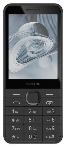 Nokia 220 4G | All-New 4G Keypad Phone with Dual SIM, Built-in UPI App, Wireless FM Radio, MP3 Player, Bluetooth & USB Type C | Black