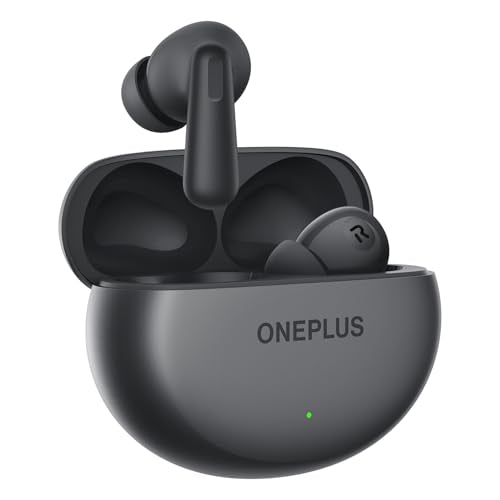 OnePlus Nord Buds 3 Truly Wireless Bluetooth in Ear Earbuds with Up to 32Db Active Noise Cancellation,10Mins for 11Hours Fast Charging with Up to 43H Music Playback -Harmonic Gray