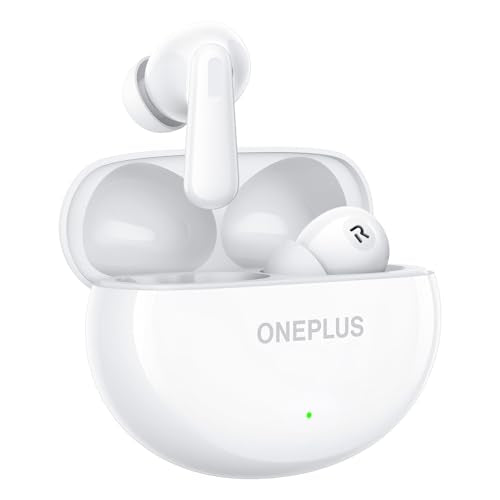 OnePlus Nord Buds 3 Truly Wireless Bluetooth in Ear Earbuds with Up to 32Db Active Noise Cancellation,10Mins for 11Hours Fast Charging with Up to 43H Music Playback -Melodic White