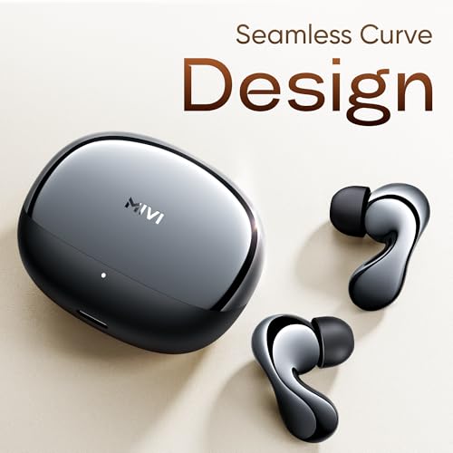 Mivi SuperPods Immersio [Just launched], True Wireless Earbuds, Dolby Audio, 3D Soundstage, 60H Playtime, AI ENC, BT v5.4 Earbuds