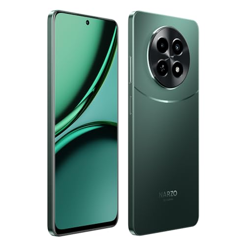 realme NARZO 70x 5G (Forest Green, 8GB RAM,128GB Storage) | 120Hz Ultra Smooth Display | Dimensity 6100+ 6nm 5G | 50MP AI Camera | 45W Charger in The Box