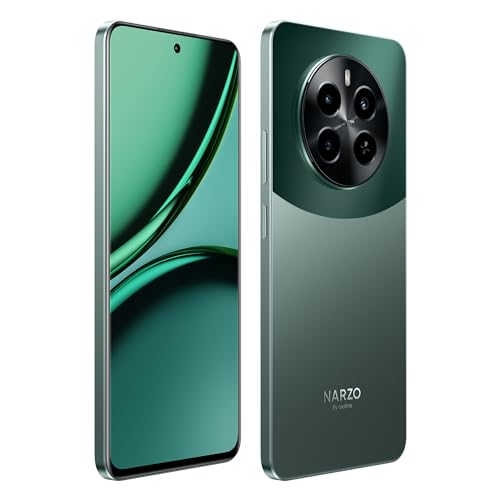 realme NARZO 70 5G (Forest Green,8GB RAM, 128GB Storage | Dimensity 7050 5G Chipset | 120Hz AMOLED Display | 50MP Primary Camera | 45W Charger in The Box