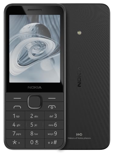 Nokia 220 4G | All-New 4G Keypad Phone with Dual SIM, Built-in UPI App, Wireless FM Radio, MP3 Player, Bluetooth & USB Type C | Black