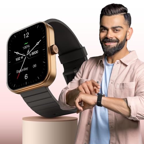 Noise ColorFit Pulse 3 with 1.96" Biggest Display Bluetooth Calling Smart Watch, Premium Build, Auto Sport Detection & 170+ Watch Faces Smartwatch for Men & Women (Deep Wine)