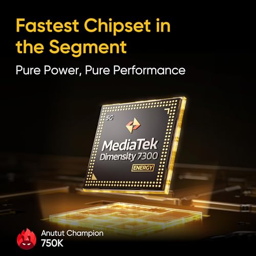 realme NARZO 70 Turbo 5G (Turbo Purple,6GB RAM,128GB Storage) | Segment's Fastest Dimensity 7300 Energy 5G Chipset | Motorsports Inspired Design