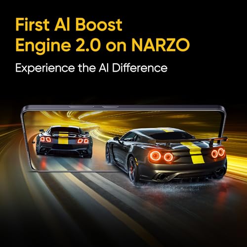 realme NARZO 70 Turbo 5G (Turbo Purple,6GB RAM,128GB Storage) | Segment's Fastest Dimensity 7300 Energy 5G Chipset | Motorsports Inspired Design