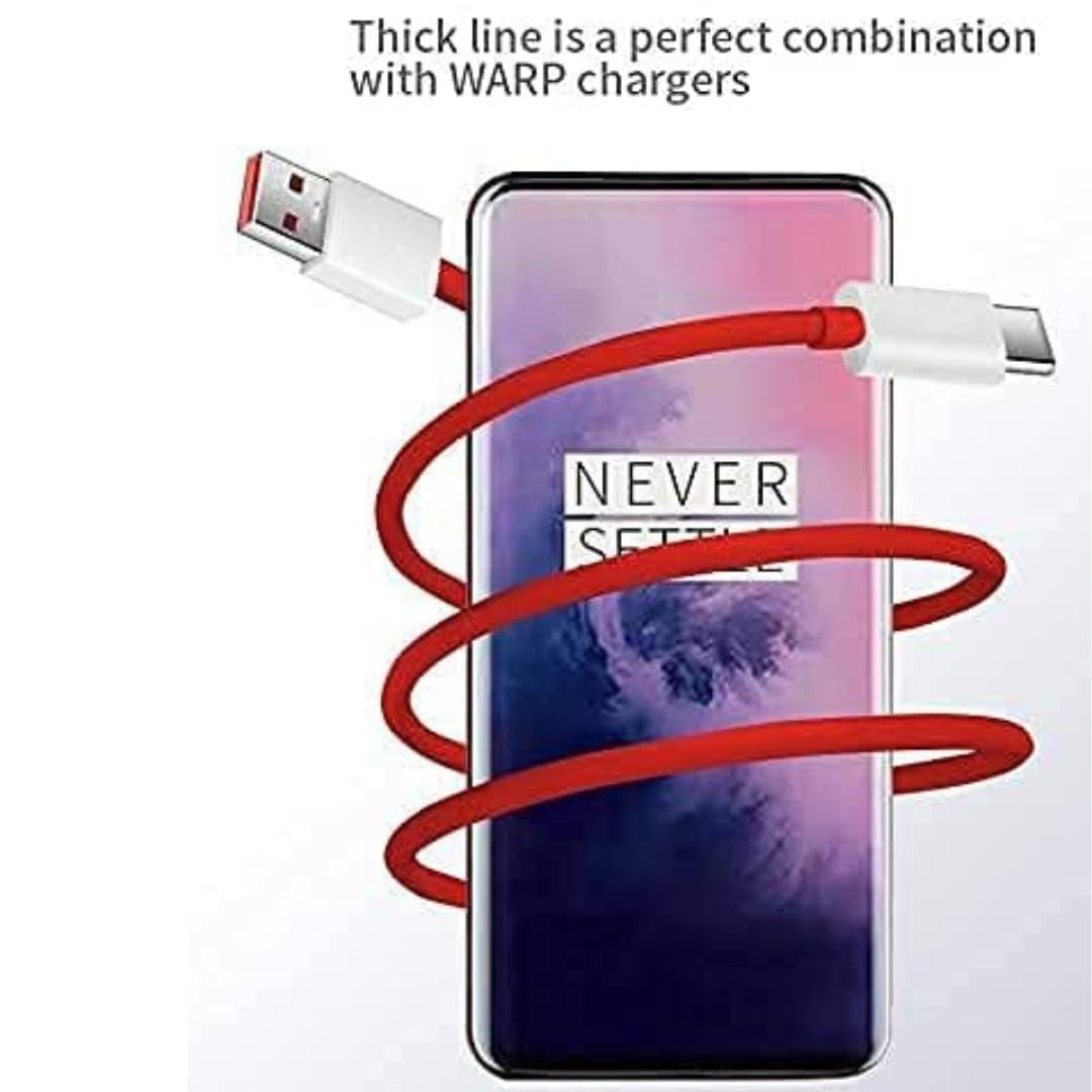 Oneplus SuperVooc 120W Fast Charing Adaptor & Cable Combo Compatible with OnePlus, Samsung, Realme, Xiaomi, Oppo, Nothing & Other Smartphones, Type C Charger Dash, Warp, Vooc, Supervooc protocols.