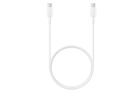 Samsung Original Type C to C Cable - 3.28 Feet (1 Meter) Compatible with Smartphone,White