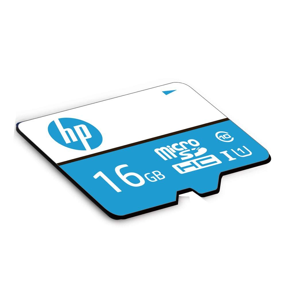 HP 16GB MicroSD Memory Card SDHC mi210 Class 10, UHS-I, U1 Card, Upto 80MB/s R, 10 Y Warranty