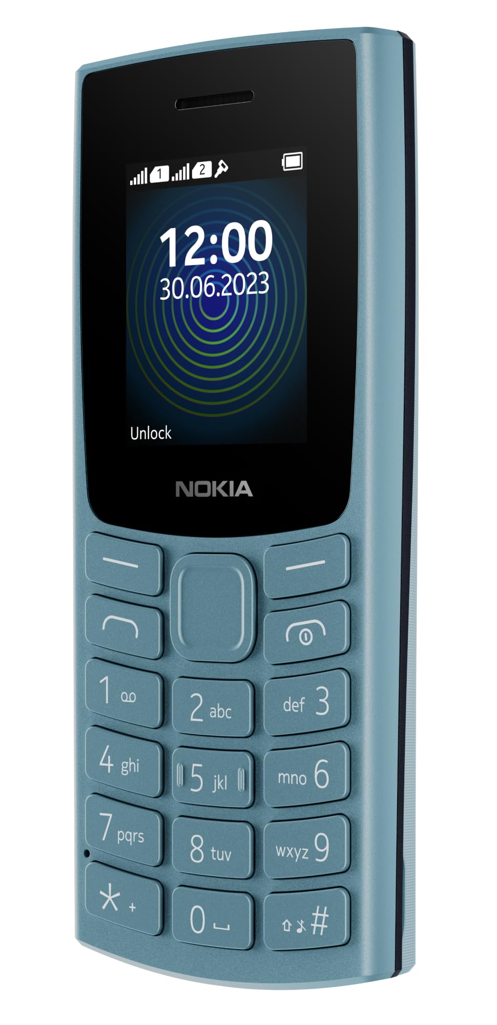 Nokia 110 with Built-in UPI App and Scan & Pay Feature, MP3 Player, Rear Camera, Long-Lasting Battery, and Voice Recorder | Blue