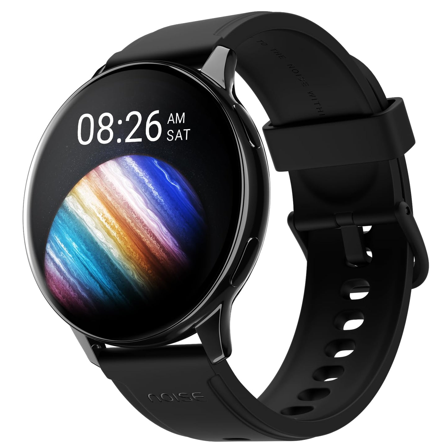 Noise Vortex Plus 1.46 AMOLED Display, AoD, BT Calling, Sleek Metal Finish, 7 Days Battery Life, All New OS with 100+ Watch Faces & Health Suite (Jet Black)