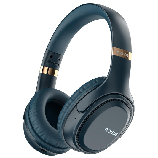 Noise 3 Wireless On-Ear Headphones with 70H Playtime, 40mm Driver, Low Latency(up to 45ms),Dual Pairing, BT v5.3 (Midnight Blue)