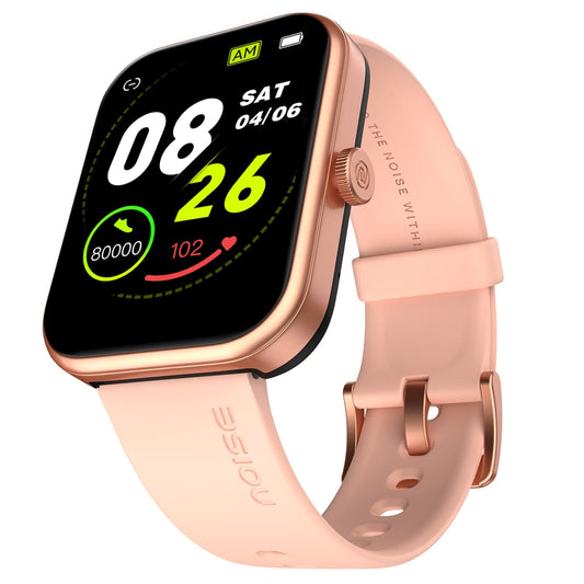 Noise Pulse 2 Max 1.85" Display, Bluetooth Calling Smart Watch, 10 Days Battery, 550 NITS Brightness, Smart DND, 100 Sports Modes, Smartwatch for Men and Women (Rose Pink)