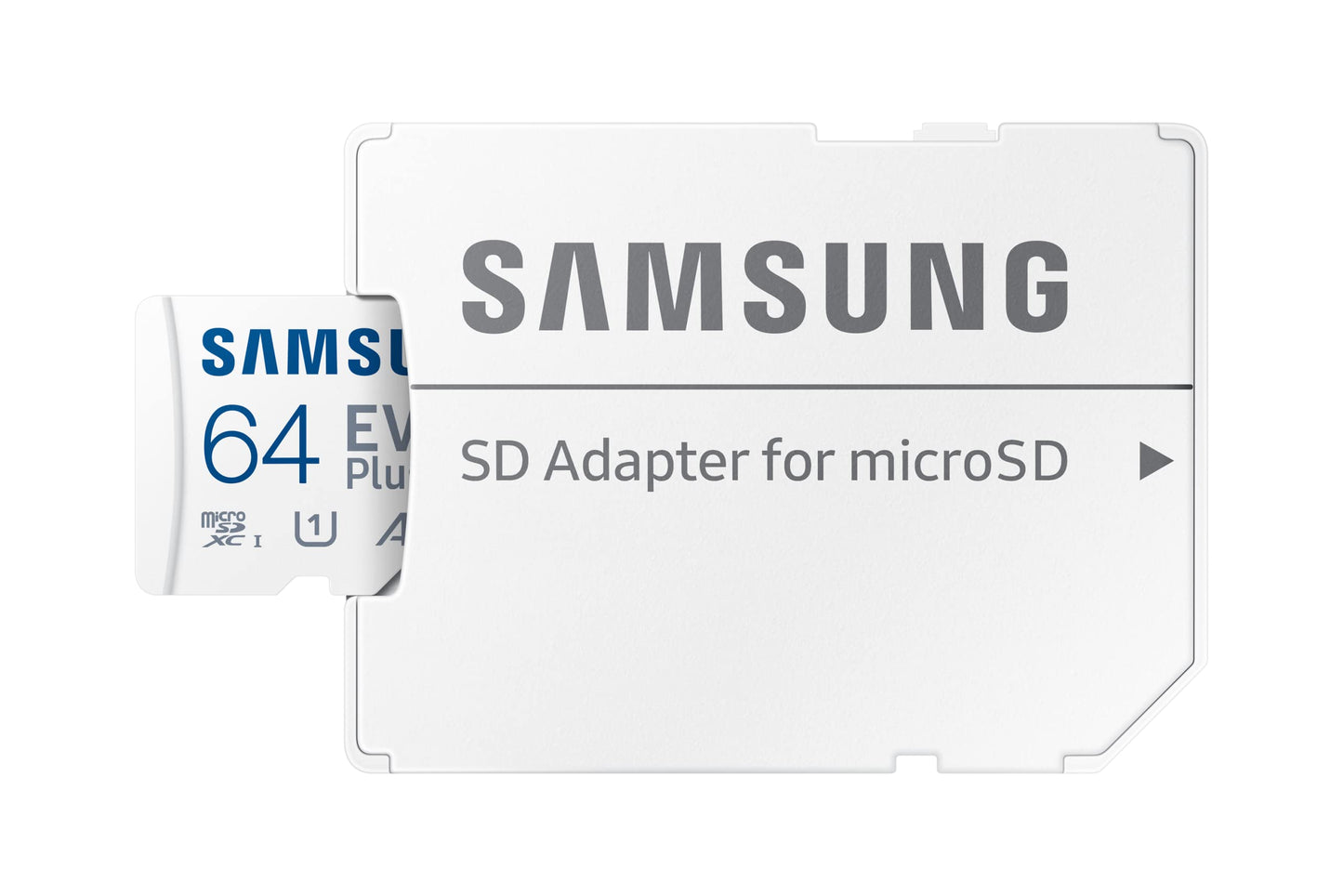 Samsung EVO Plus 64GB microSDXC UHS-I U1 130MB/s Full HD & 4K UHD Memory Card with Adapter (MB-MC64KA)