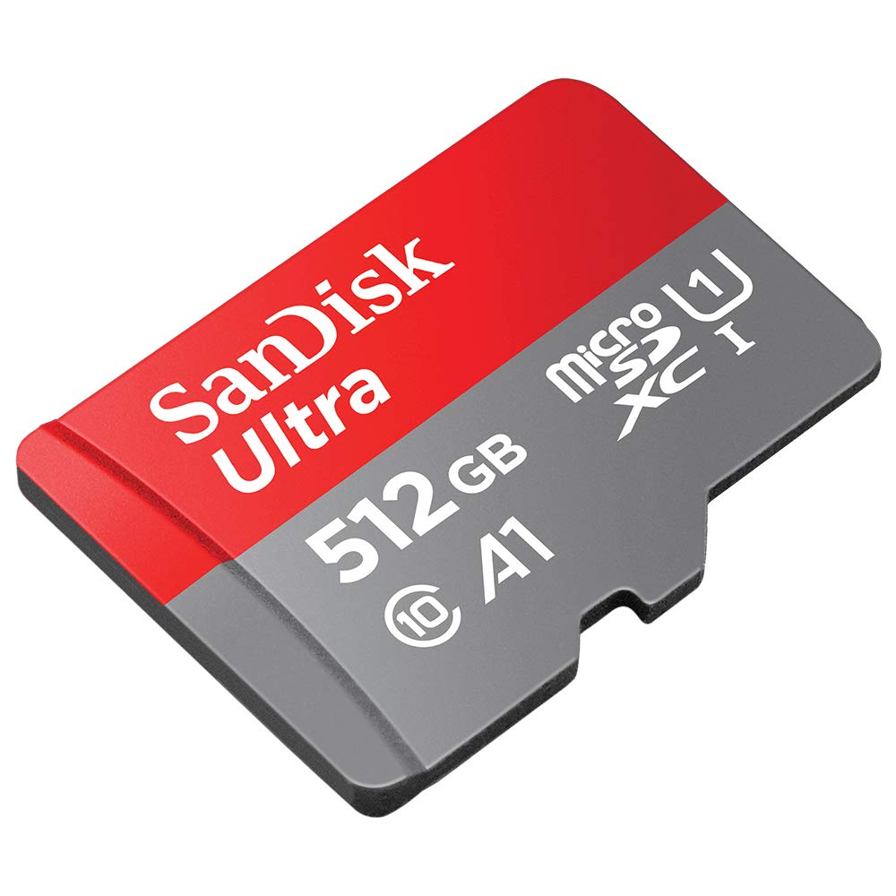 SanDisk Ultra 512GB microSDXC UHS-I, 150MB/s R, Memory Card, 10 Y Warranty, for Smartphones