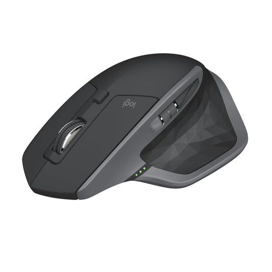 Logitech MX Master 2S Bluetooth Edition Wireless Mouse, Multi-Surface, Hyper-Fast Scrolling, Ergonomic, Rechargeable, Connects Up to 3 Mac/PC Computers