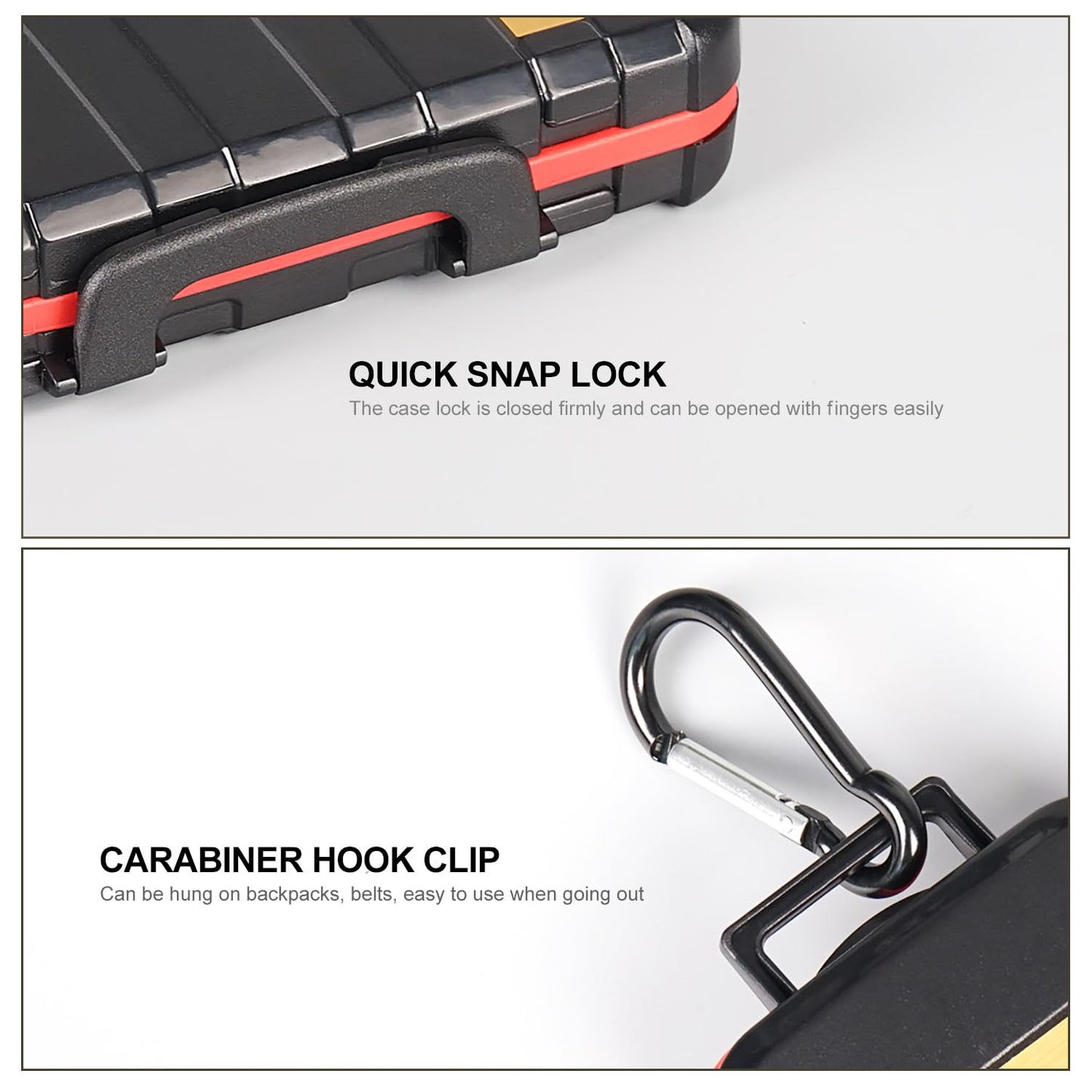 SD Card Holder,Camera Battery Case Holder and Memory SD TF CF Card Case Waterproof Camera Battery Holder for LP-E6 /LP-E8 /LP-E10 /LP-E12 /LP-E17 /NP-FW50 /NP-W126 /NP-BX1 /EN-EL14 /EN-EL15 /NB-11L