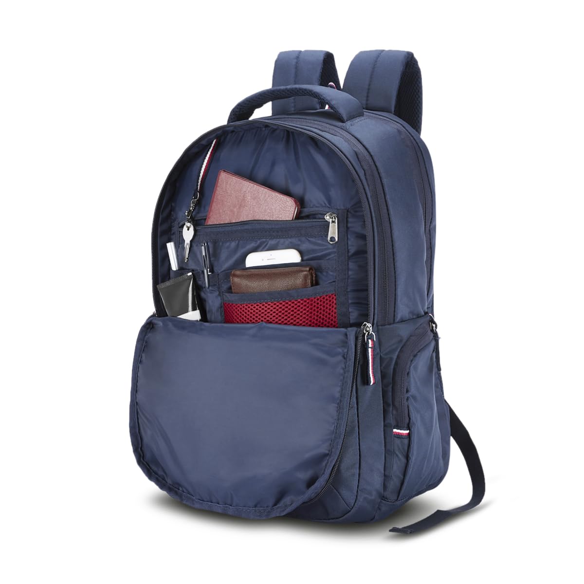 Tommy Hilfiger Joshua 21 Ltrs Navy Laptop Backpack (TH/JOSHUALAP08)