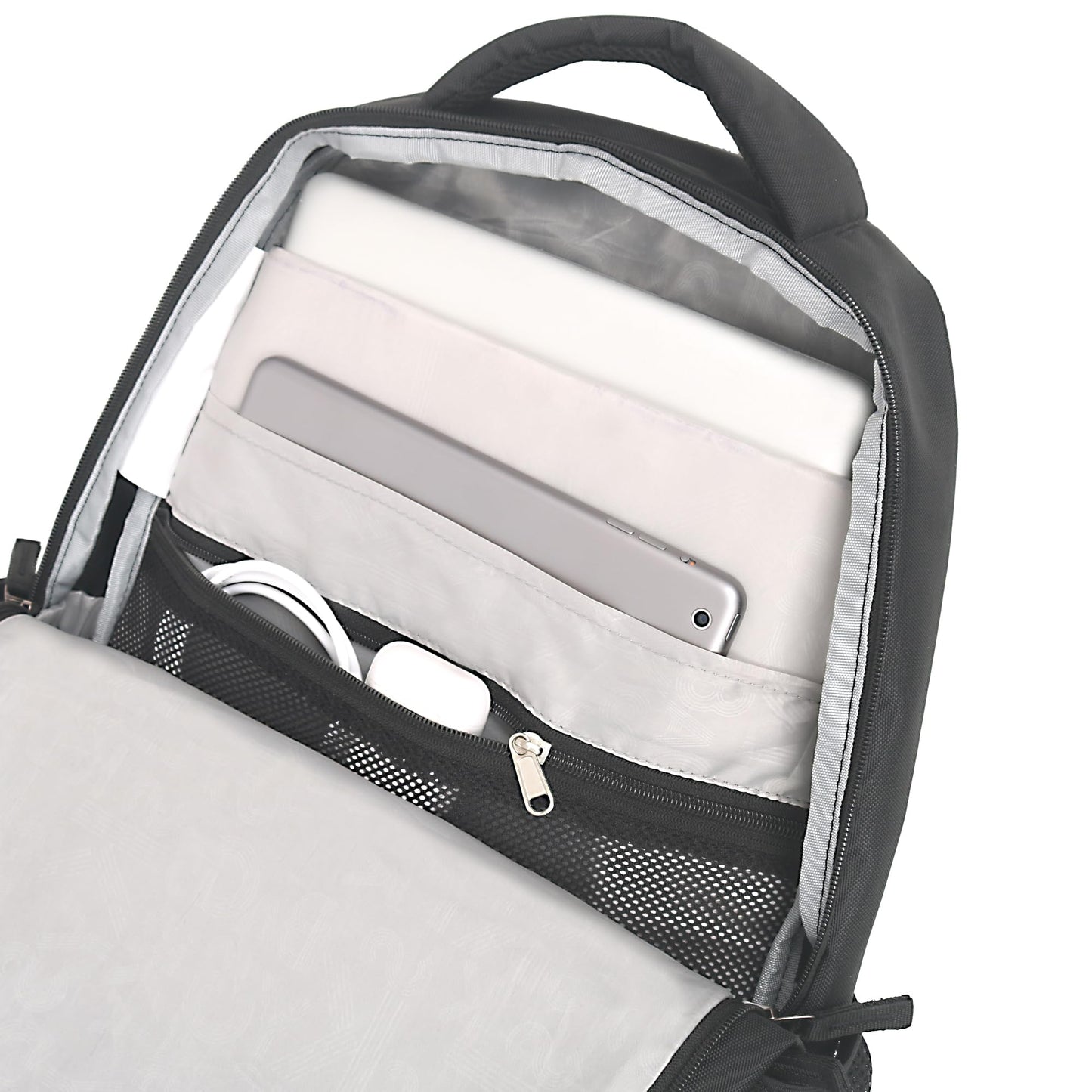 Skybags Evo Laptop Backpack Black & Grey, 18 Liter