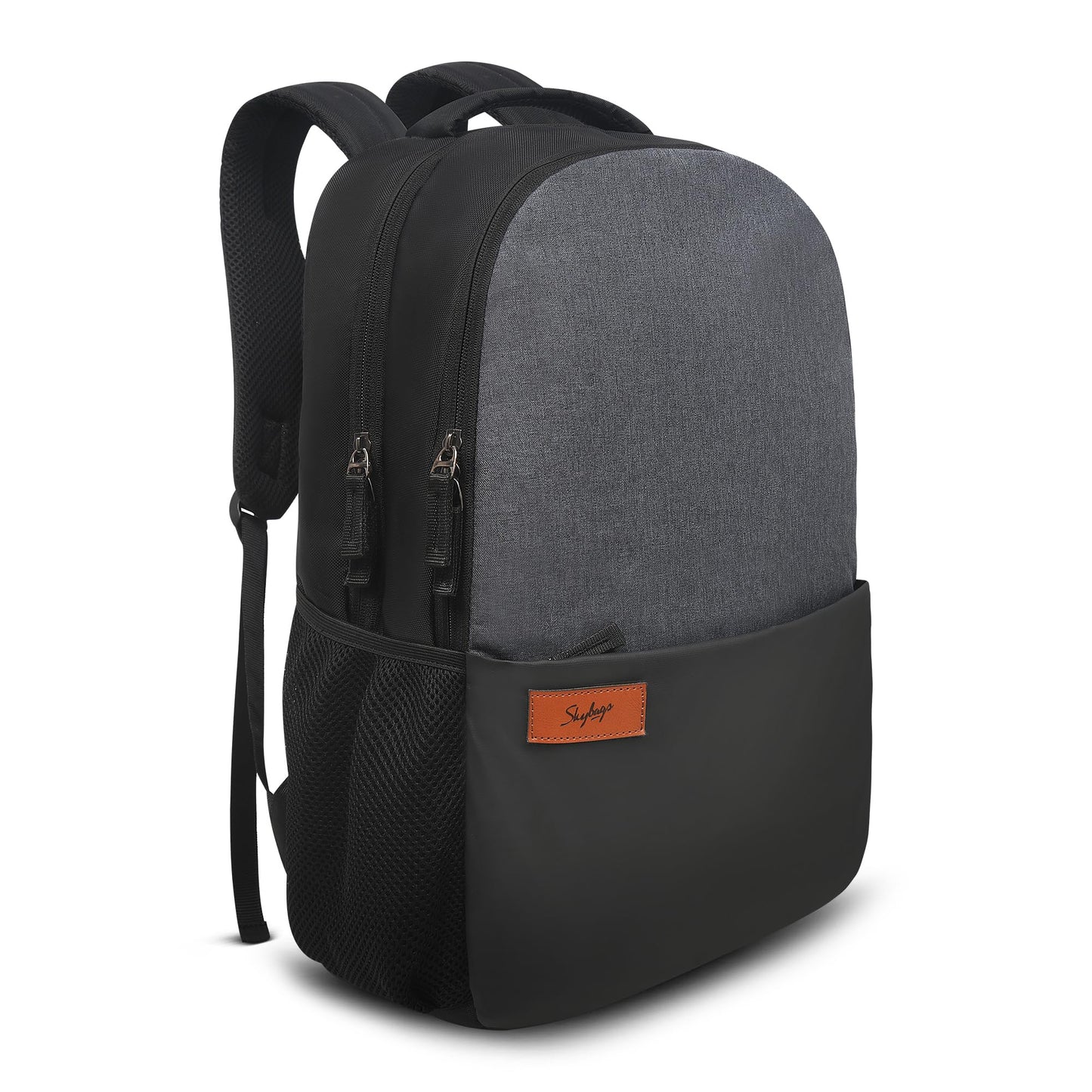 Skybags Evo Laptop Backpack Black & Grey, 18 Liter